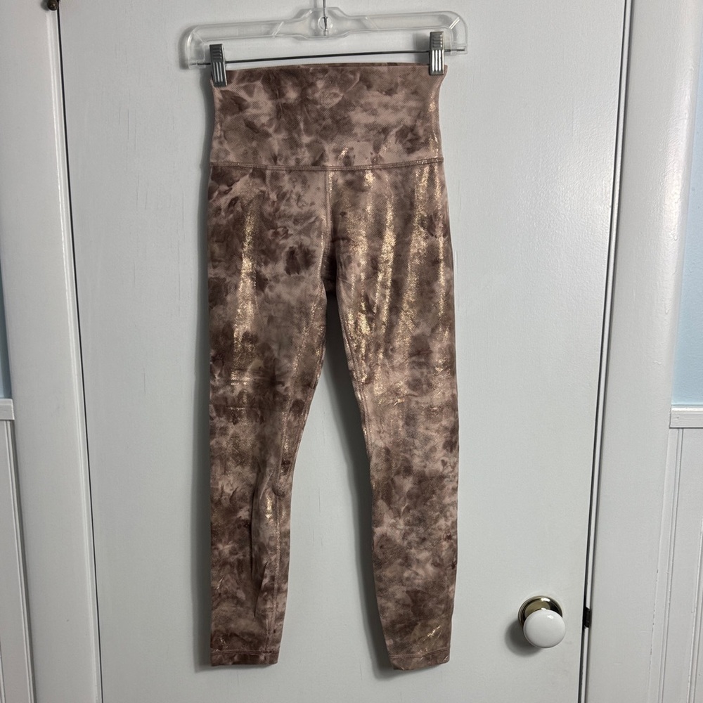 Lululemon Align High-Rise Pant 25" Shine Size 4 - Picture 2 of 8